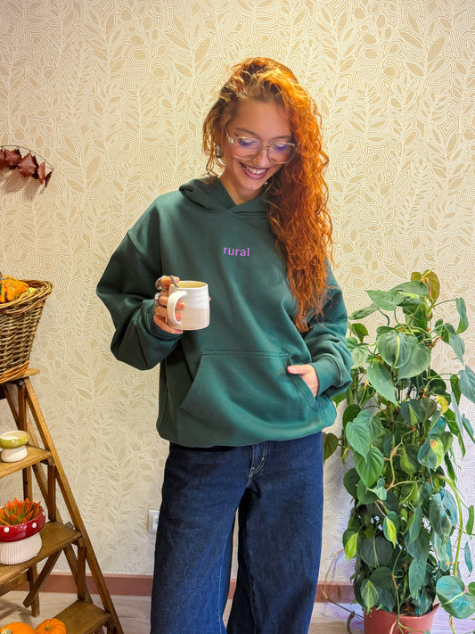 Hoodie Flower Crew - Rural