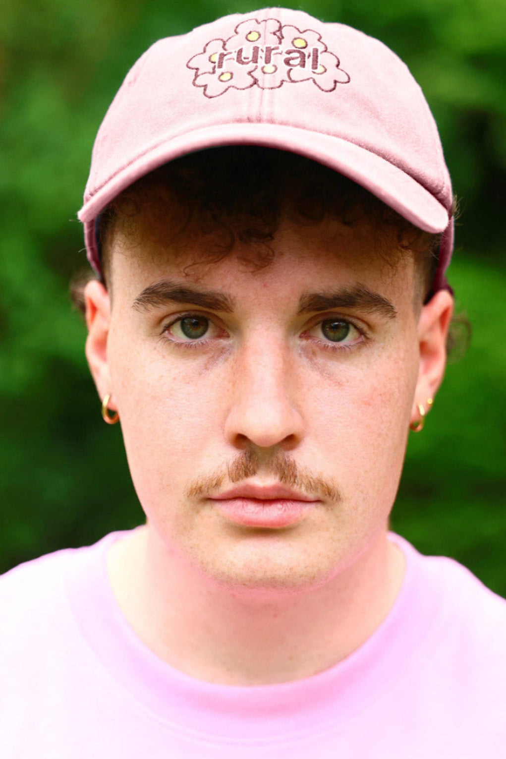 Casquette rose - Rural