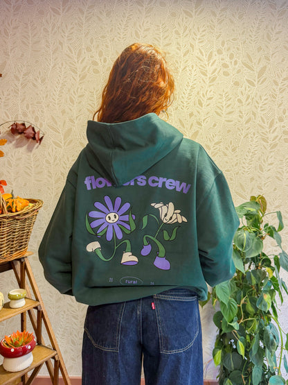 Hoodie Flower Crew - Rural