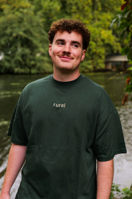 T-shirt oversize vert - Rural
