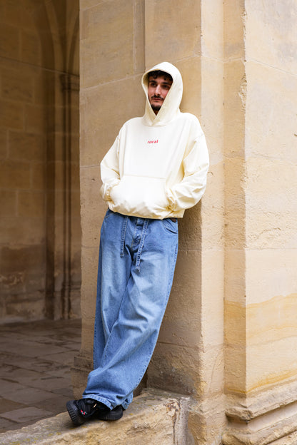 Hoodie oversize beige - Rural